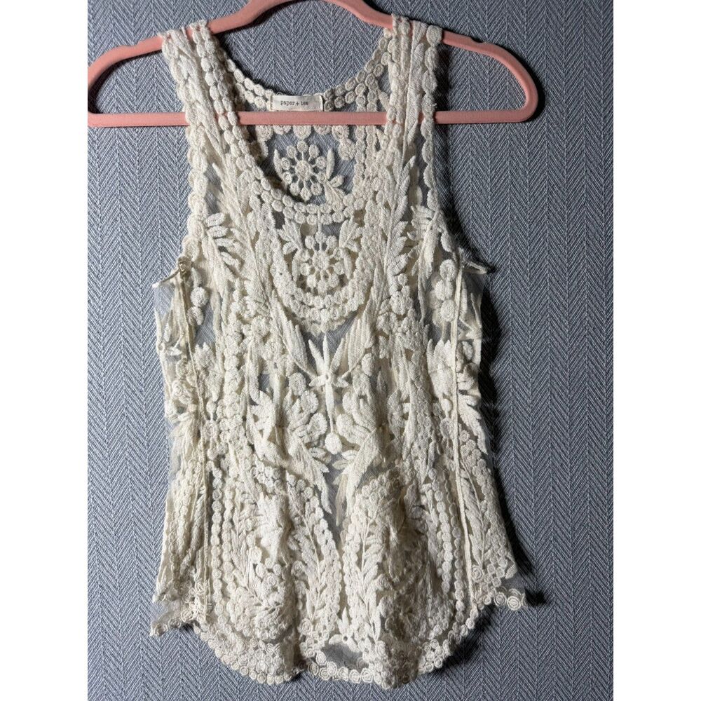 Pepper Tee lace tank